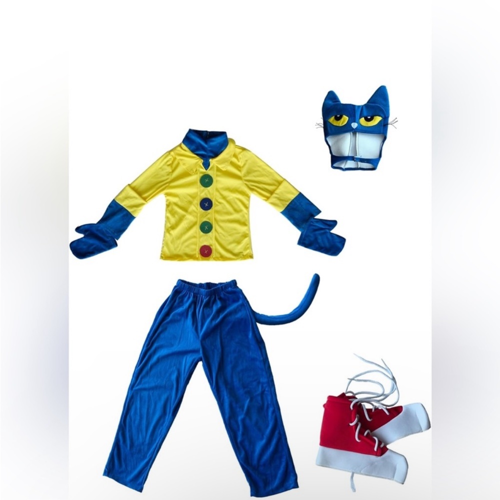 Pete the cat kids costume - Picture 4 of 8